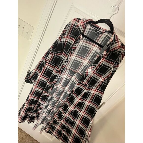 Torrid size 3 long shirt cardigan - Picture 1 of 6